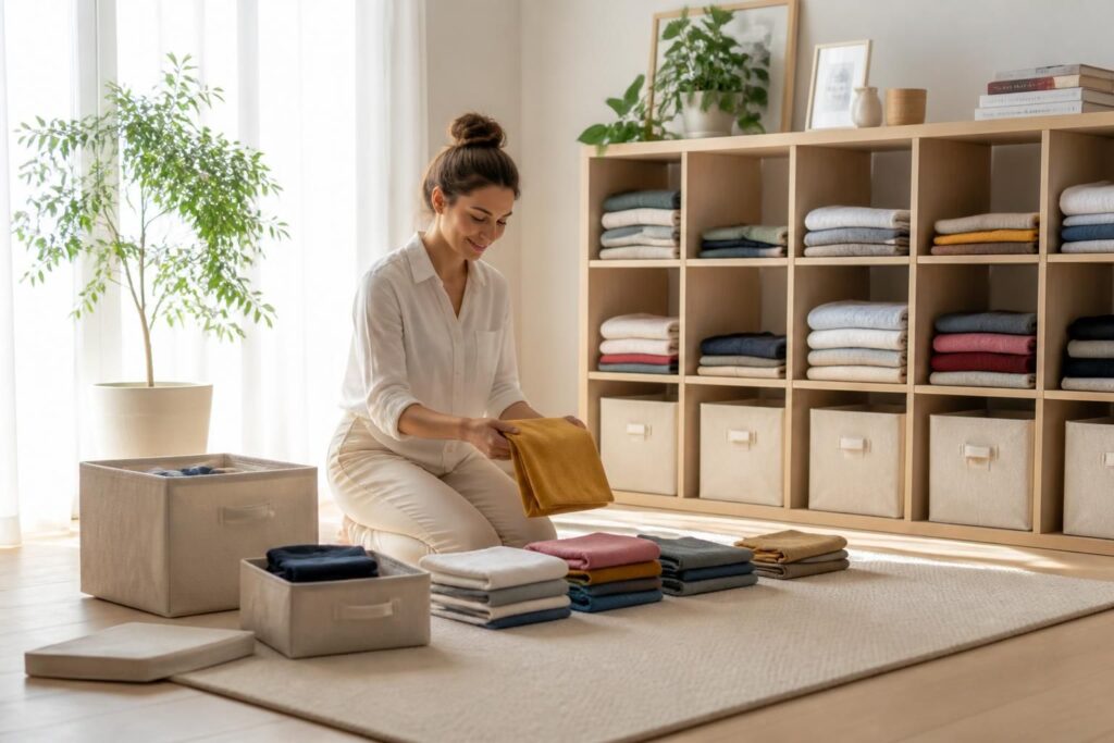 découvrez la méthode konmari pour apprendre à ranger efficacement votre intérieur et vous libérer du désordre afin de retrouver sérénité et bien-être chez vous.