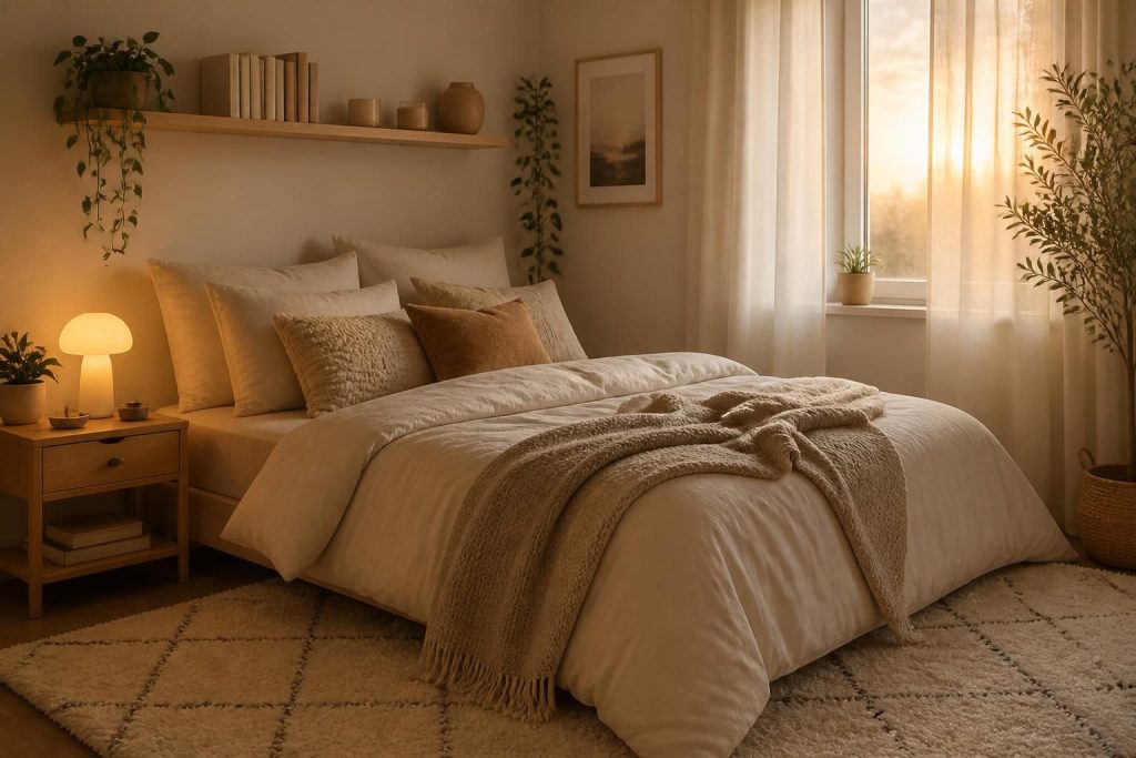 découvrez nos astuces pour décorer votre chambre et créer une ambiance cosy et reposante, idéale pour un véritable cocon de bien-être.