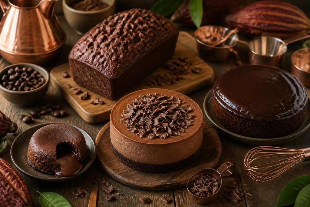 découvrez nos meilleures recettes de gâteaux au chocolat, faciles à réaliser et délicieusement gourmandes pour toutes les occasions.